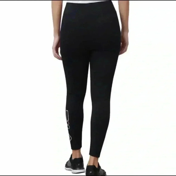 🆕Fila High Waist Leggings Black XS🆕 - Picture 2 of 7